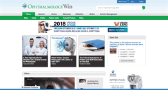 Desktop Screenshot of ophthalmologyweb.com